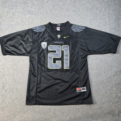 #ad Nike LaMichael James Oregon Ducks Jersey Shirt Mens 48 Medium Black #21 $80.99