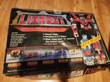 Lionbot Combination System 5 Lions Robot Toy Set with Box, Age Level 12-16 Years
