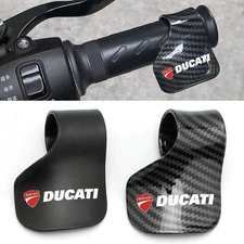 Ducati Motorcycle Carbon Fiber Throttle Grip Assist Cruise Control Universal