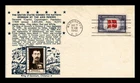 DENMARK OVERRUN COUNTRIES FDC SCOTT 920 CROSBY PHOTO CACHET US COVER