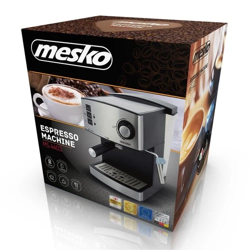 Mesko MS 4403 Espressomaschine 15 bar 850 Watt Kaffeemaschine Milchaufschäumer - Bild 9 von 9