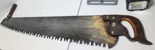 Antique Henry Disston And Son's Cross Cut Saw. No Teeth Missing.