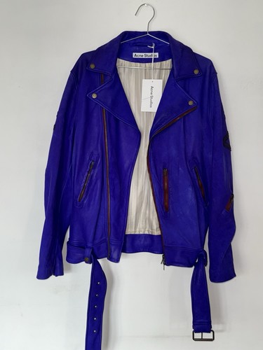 ACNE STUDIOS NEW LEATHER JACKET - Picture 2 of 7
