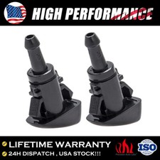2PCS Windshield Washer Wiper Fluid Spray Nozzle for Dodge Ram 1500 2009-2015