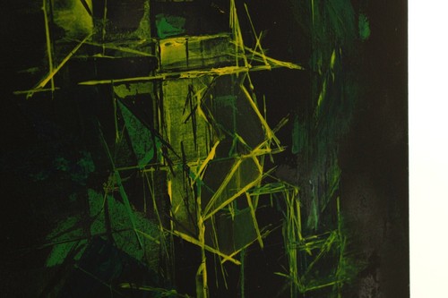 Gemälde ""The Irishman"" Mischtechnik Impressionismus Acryl Leinwand - Bild 3 von 6