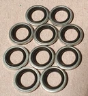 Dowty ring, Banjo bolt washer, Bonded seal M6,  10pcs
