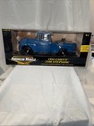 Ertl American Muscle Collectible 1955 Chevy 3100 Stepside Blue With Dog Bn0503