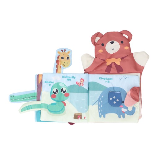 Baby Cloth Books Early Education Interactive Animal Sensory Stimulation Crinkle - Picture 15 of 18