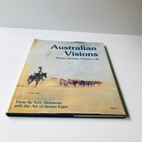 Australian Visions Nature Heritage Creation Life by A. G. Simmons 1983 Signed - Picture 14 of 14