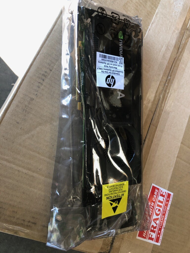 Carte Graphique HP NVIDIA Tesla K40 - 12GB GDDR5 - PCI-E 3.0 X16 - Reconditionnée