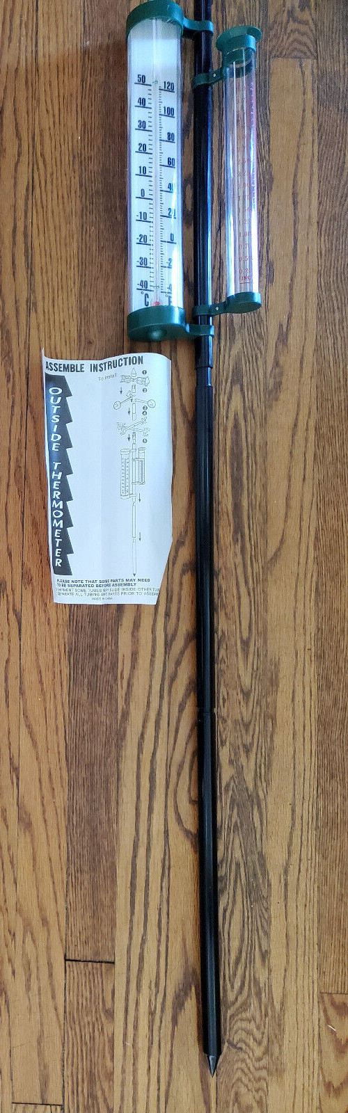 48" EXTENSION POLE OUNT 3-in-1 RAIN WIND TEMPERATURE WEATHER STAION FREE SHIPPIN