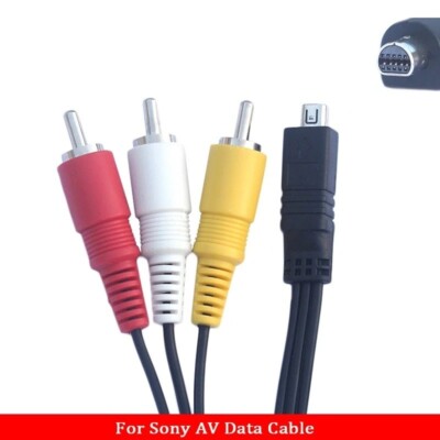 Guy-Tech 5ft AV A/V TV-Out Cable Cord Lead Fit For Sony DCR-PC350 DCR-PC120 DCR-PC115 DCR-PC110 E - Foto 8