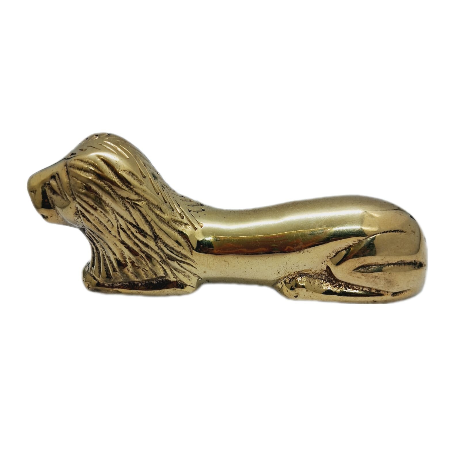 Victorian Walking Stick Solid Brass Lion Handle f… - image 5