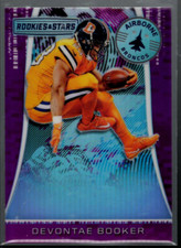 A8452- 2018 Rookies and Stars Airborne Purple #8 Devontae Booker /65 - NM-MT