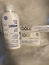 IDOLE Extra Thick Milk LOTION Strong Lightening SET LOTION SOAP CREAM. SUPER BUY
