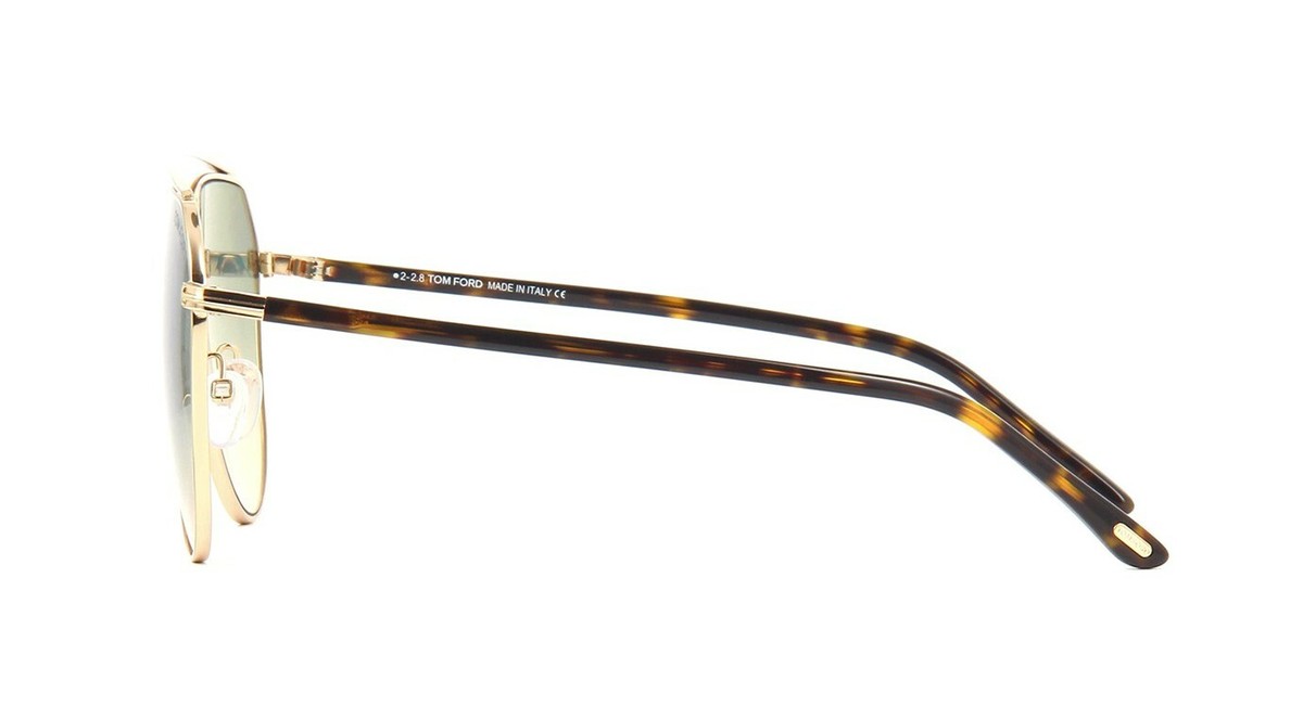 Authentic Tom Ford binX Ft0681 - 28p Sunglasses Rose Gold 