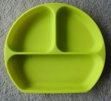 Simka Rose Suction Plate for Baby and Toddler Divided Silicone Plate BPA Free