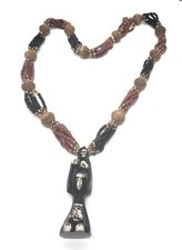 SANTA MUERTE COLLAR DE CUENTAS
