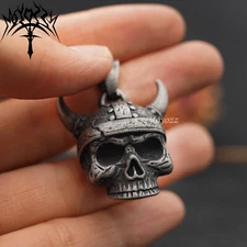 Gothic Mens Biker Skull Motorcycle Biker Bell Hanger Biker & FREE Bell Hanger