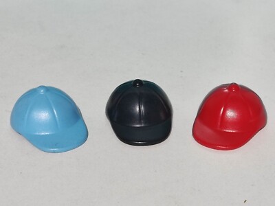 PLAYMOBIL CASQUETTE JAUNE petite taille enfant enfant fille visière bonnet en... EUR 1,60