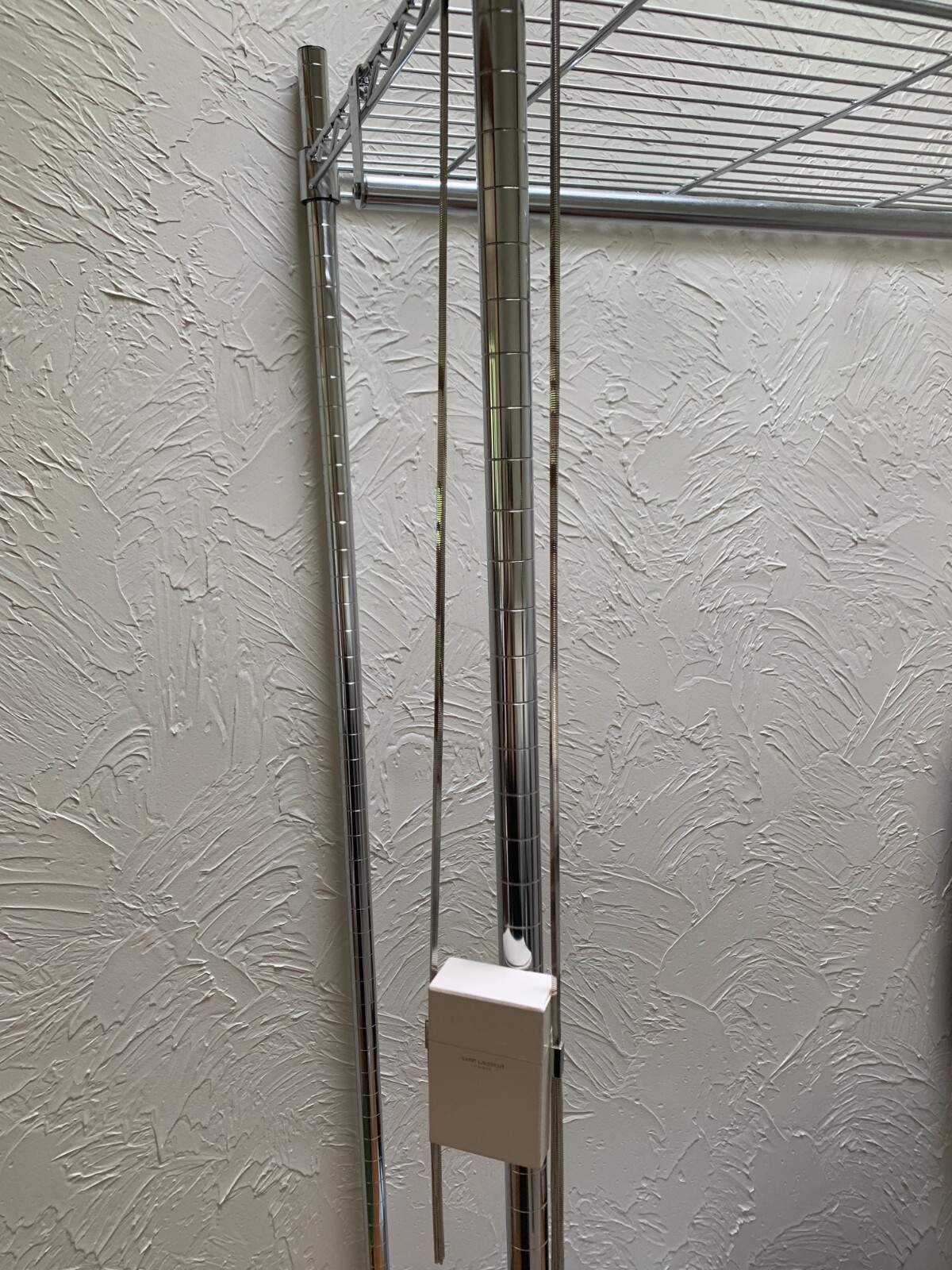 Saint Laurent Smoking Box Minaudiere Sacchetto In Latte