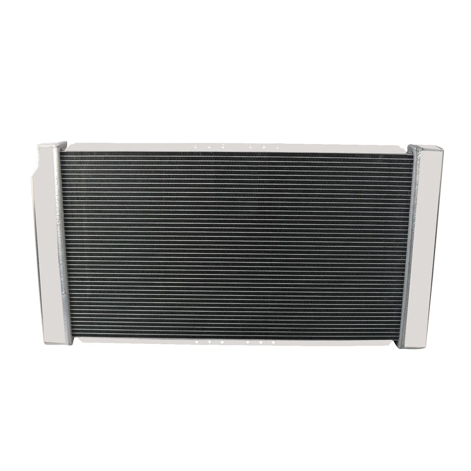 4 ROW Radiator+Shroud+Fan For 1994-1996 Buick Commercial Chassis 5.7L V8 ASI - Image 3 of 4
