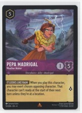 Disney Lorcana Ursula's Return Pepa Madrigal 53/204 Rare NON-FOIL