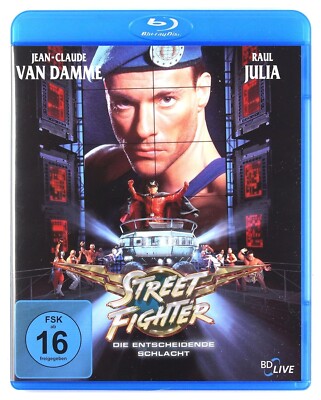 Street Fighter - Die entscheidende Schlacht (1996)[Blu-ray/Neu/OVP] Van Damme