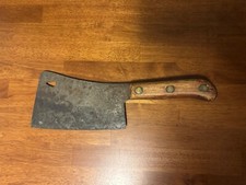 Vintage Briddell of Crisfield Steel 13" Meat Cleaver Made in USA (S4)