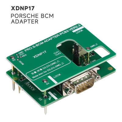 Xhorse XDNPP17 For Por.sche Solder-free Adapter For MINI PROG &Key Tool Plus Pad