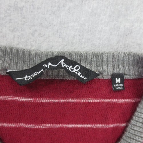 Travis Mathew Merino Wool Blend Sweater Mens Size Medium Pullover V-Neck Golf - Picture 7 of 13