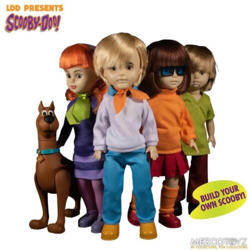 Living Dead Dolls Scooby Doo & Mystery Inc.Action Figure Set(4) PVC Mezco Toys - Picture 1 of 6