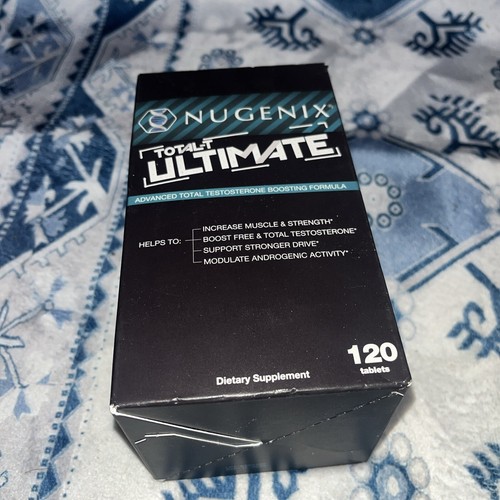 Nugenix TOTALT ULTIMATE Advanced Total Test Booster 120 Tablets EXP