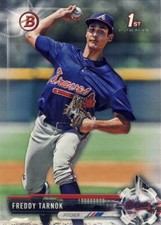 Lot of (100) 2017 Bowman Draft FREDDY TARNOK 1st Rookie Card #BD-144 Braves