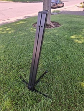 Ultimate 13247  Anchor Traveler Lectern AX-48BA Column Keyboard Stand ONLY Black