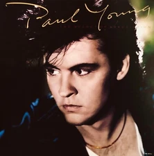 PAUL YOUNG: THE SECRET OF ASSOCIATION—PROMO 12x12 ALBUM FLAT—STORE DISPLAY—1985