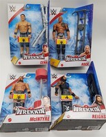 Wwe Wrekkin Action Figure Assortment - 4 StüCk