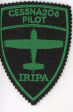 PATCH IRAN IRIPA CESSNA 206 PILOT SEWON Islamic Republic of Iran Police Aviation