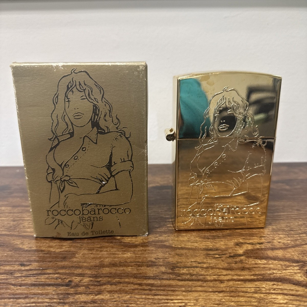 Roccobarocco Jeans Pour Femme Gold Perfume Eau De Toilette Spray