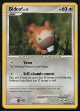 Bidoof Common Stormfront 54/100 NM