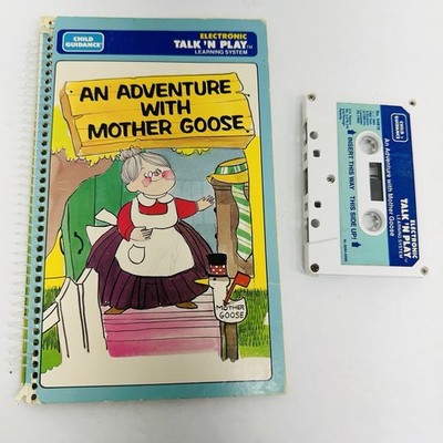 VTG Child Guidance Talk  N Play An Adventure With Mother Goose Book/Tape Set 