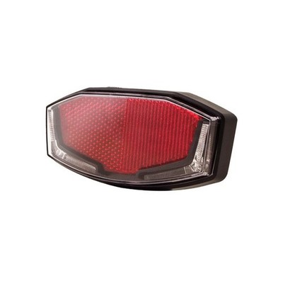 LED Batterie Fahrrad Rücklicht Spanninga Lineo XB 80/50mm Gepäckträgermontage