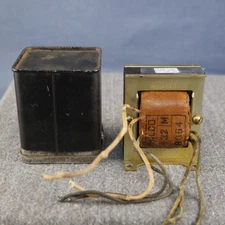 Philco 32-8064M Power Transformer 600 VCT 7.5V Complete With Shielded Can Tested