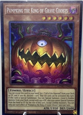 Yu-Gi-Oh! Pumpking The King Of Grave Ghosts MZMU-EN001 Collector's Rare