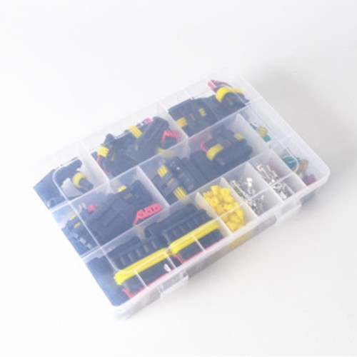 Kit de conectores de cable automotriz 240 piezas conectores impermeables coche eléctrico - Imagen 6 de 11