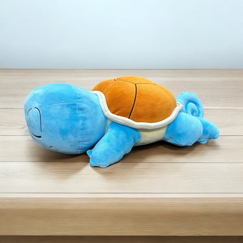 Pokemon Squirtle Sleeping Large Plush 19" Stuffed Toy Jazwares 2022 - Picture 1 of 8