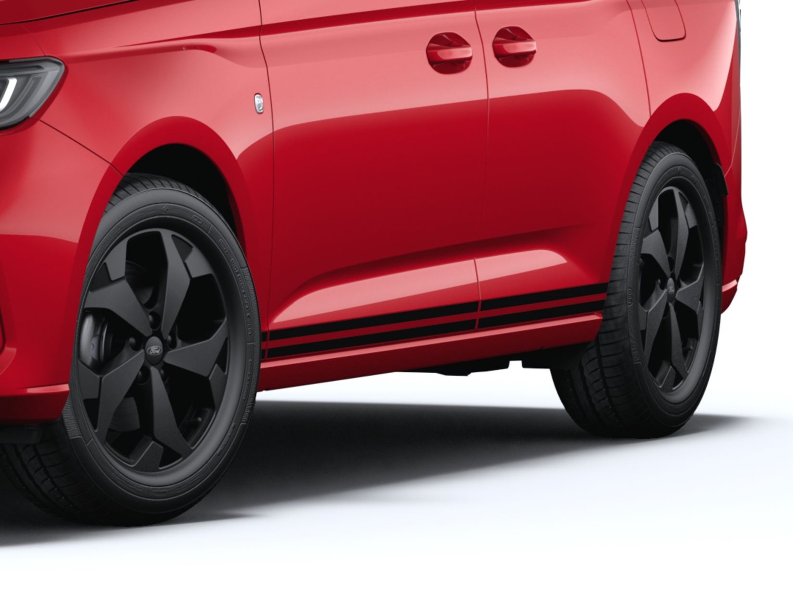 Jante alliage 17 Ford noir usiné 5 branches accessoire roue auto d'origine