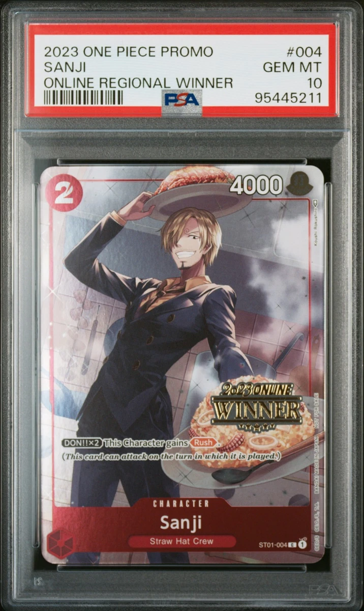 Sanji [Winner] ST01-004 One Piece Promotion Cards for sale | eBay