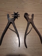 Lot Of Two Vintage Leather Punch Tools Kreauter Co. 13