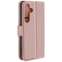 Avizar, Kunstlederetui Mit Standfunktion S24 / S25, Champagnerrosa